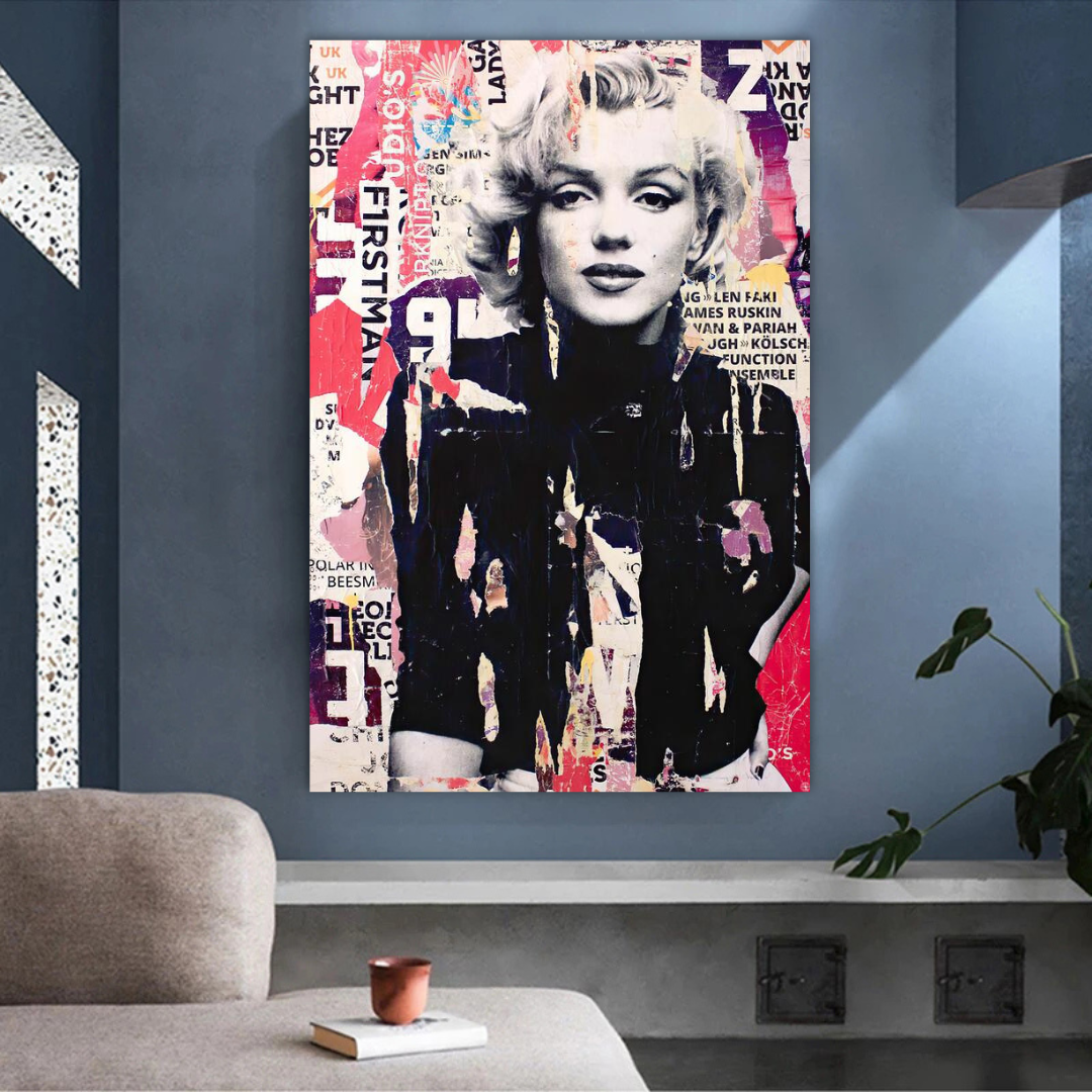 Marilyn Poster: Iconic Art Print High Quality Decor-ChandeliersDecor.com