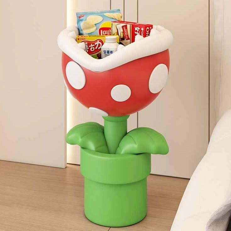 ChandeliersDecor.com-Kids Statues-Mario Flower Statue: Unique Ornament for Mario Fans