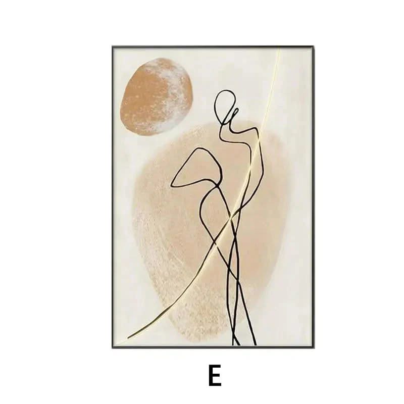 Matisse Abstract Art LED Wall Mounted Light-ChandeliersDecor.com