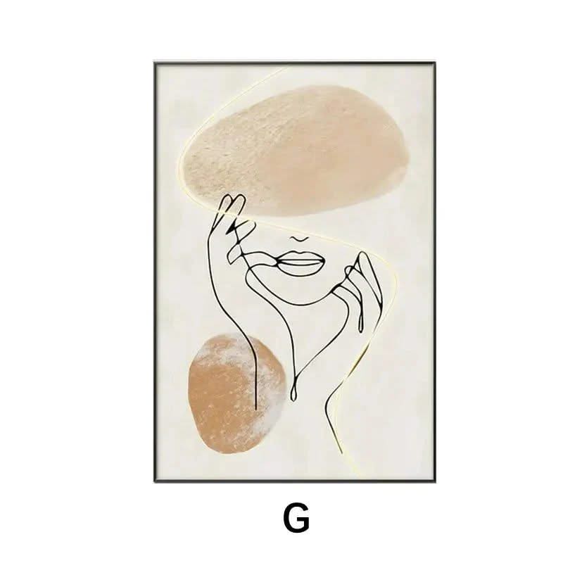 Matisse Abstract Art LED Wall Mounted Light-ChandeliersDecor.com