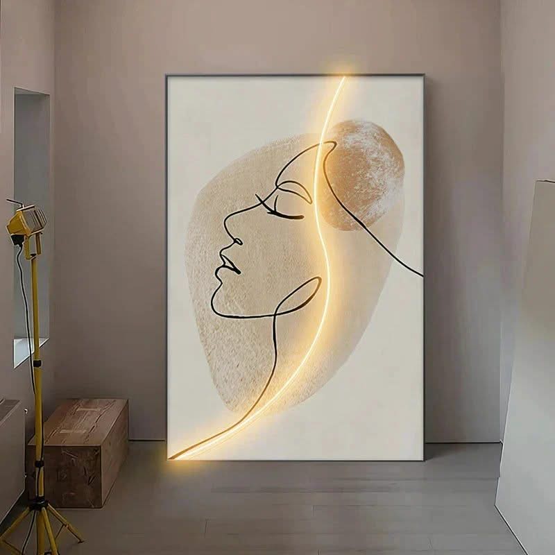 Matisse Abstract Art LED Wall Mounted Light-ChandeliersDecor.com