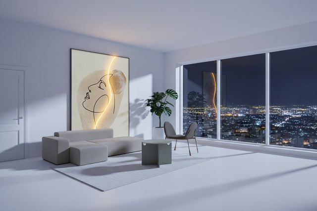 Matisse Abstract Art LED Wall Mounted Light-ChandeliersDecor.com