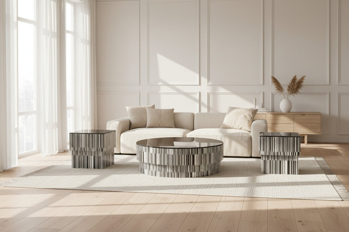 Mesa Coffee Tables Corner Designs-ChandeliersDecor.com