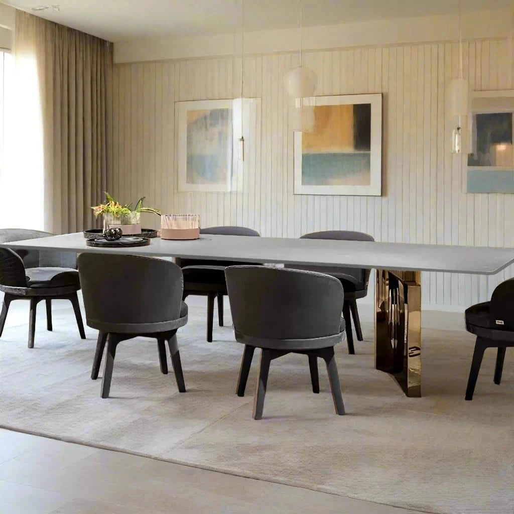 Mesa Elegant Luxury Dining Table-ChandeliersDecor.com