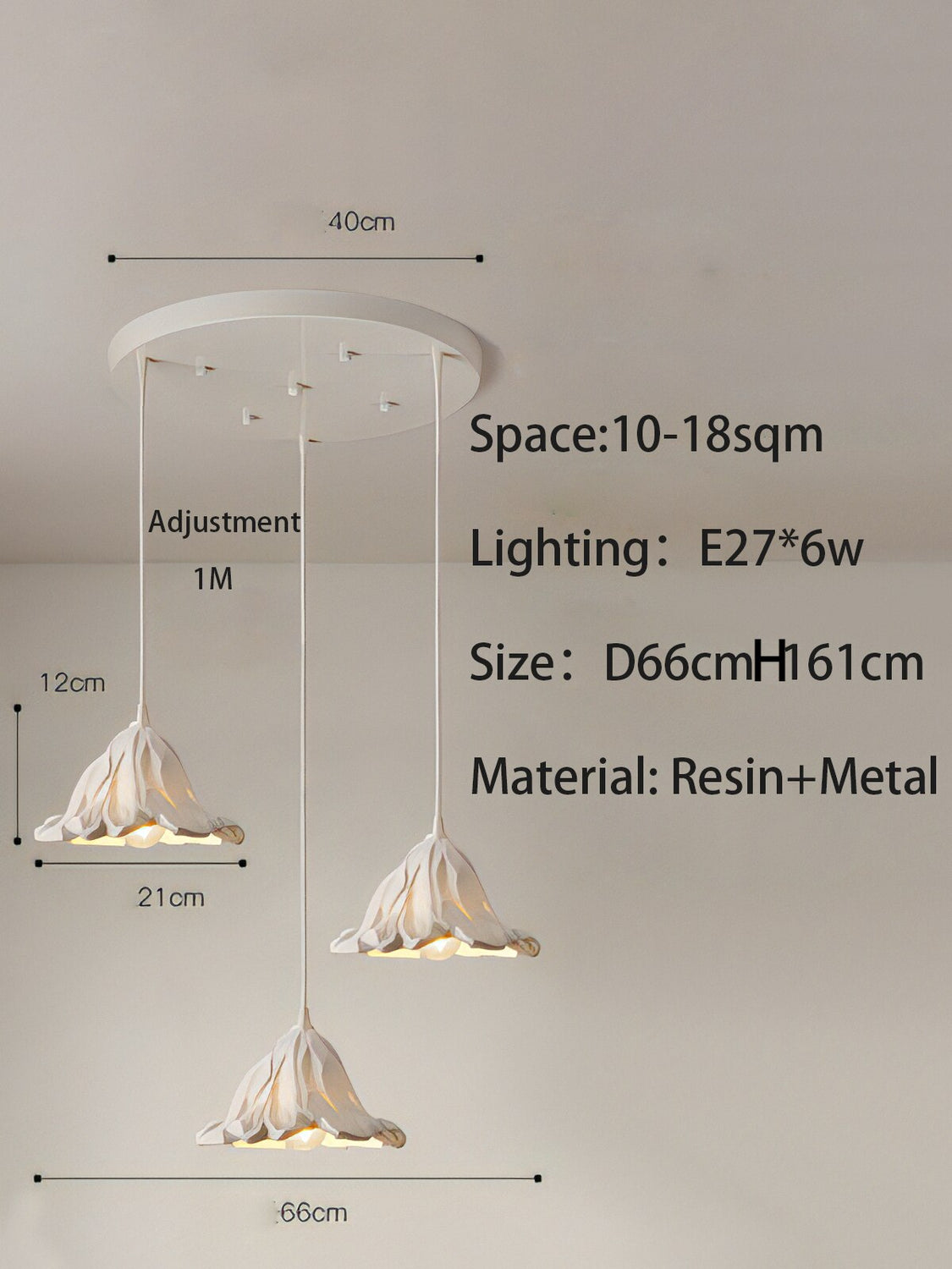 ChandeliersDecor.com-Pendant Lights-Metal Lustre Ceiling Lamp - Elegant and Stylish Lighting