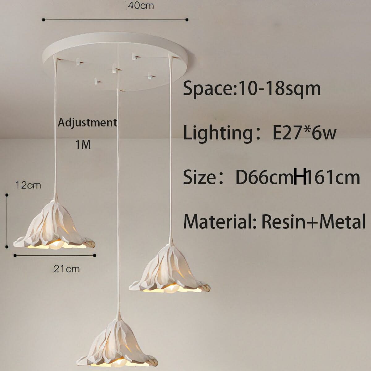 Metal Lustre Ceiling Lamp - Elegant and Stylish Lighting-ChandeliersDecor.com