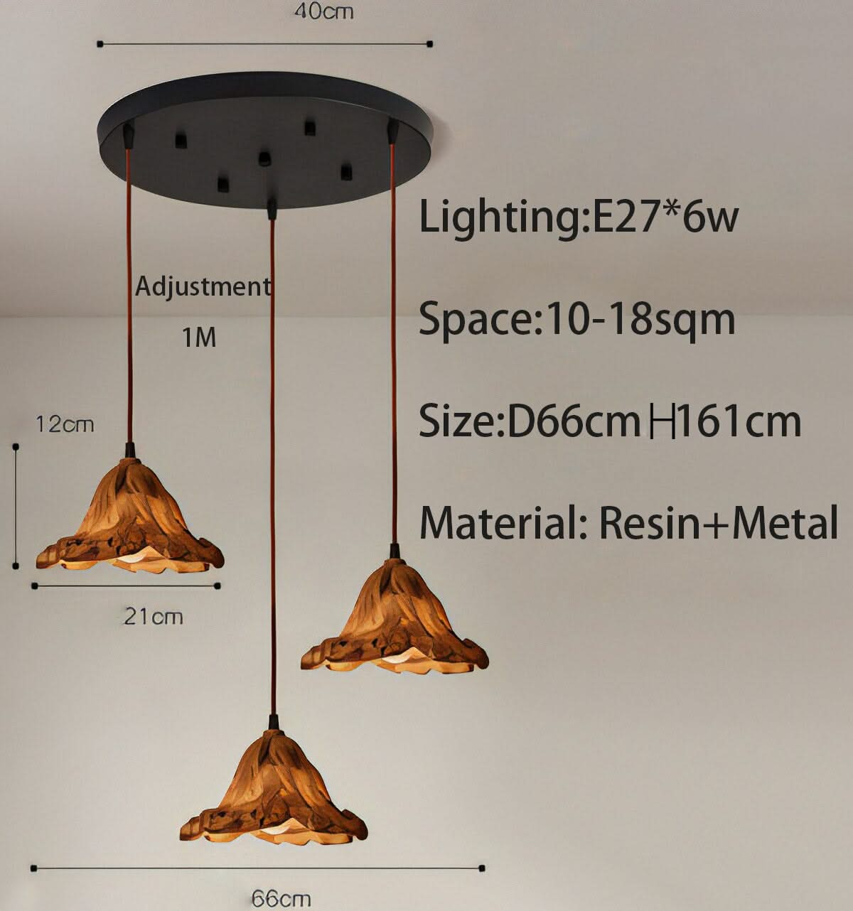 Metal Lustre Ceiling Lamp - Elegant and Stylish Lighting-ChandeliersDecor.com