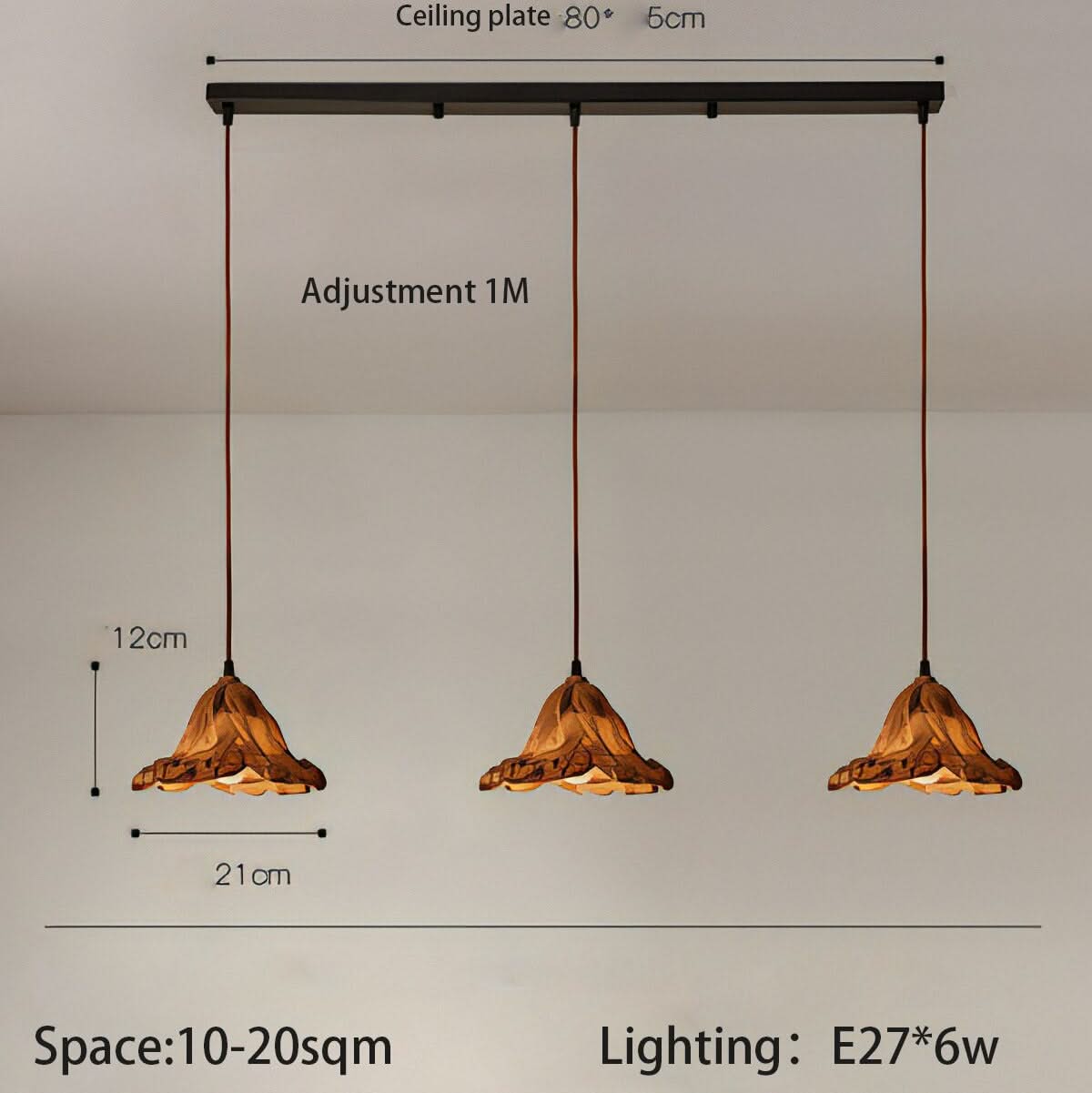 Metal Lustre Ceiling Lamp - Elegant and Stylish Lighting-ChandeliersDecor.com