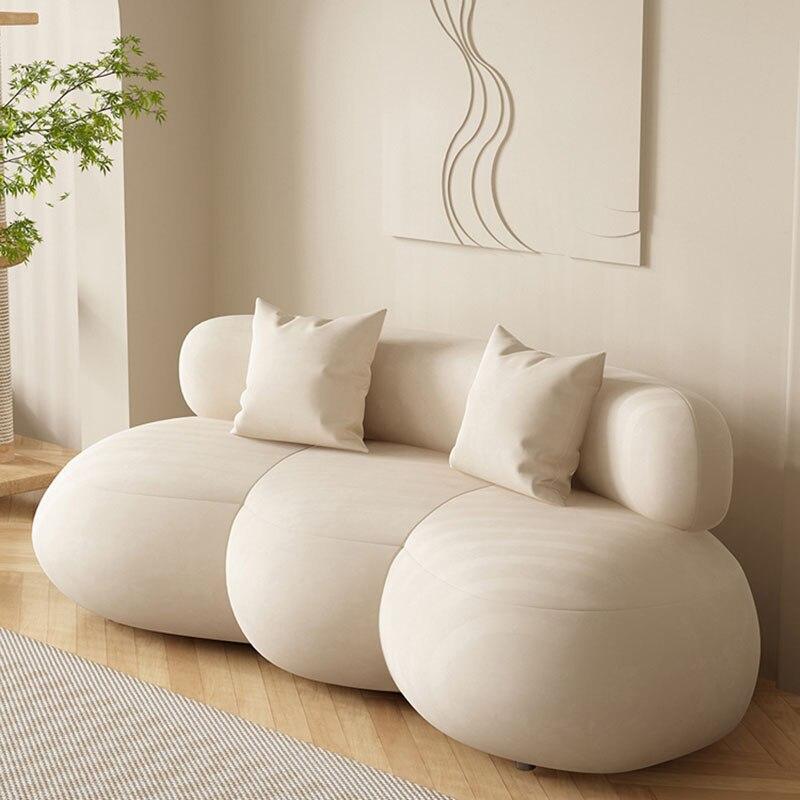 ChandeliersDecor.com-Sofa Set-Meubles Curved Bubble Puff Sofa Set - Perfect Addition