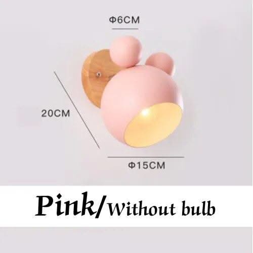 ChandeliersDecor.com-Kids Room Nursery Lighting-Mickey Wall Light for Kids Room
