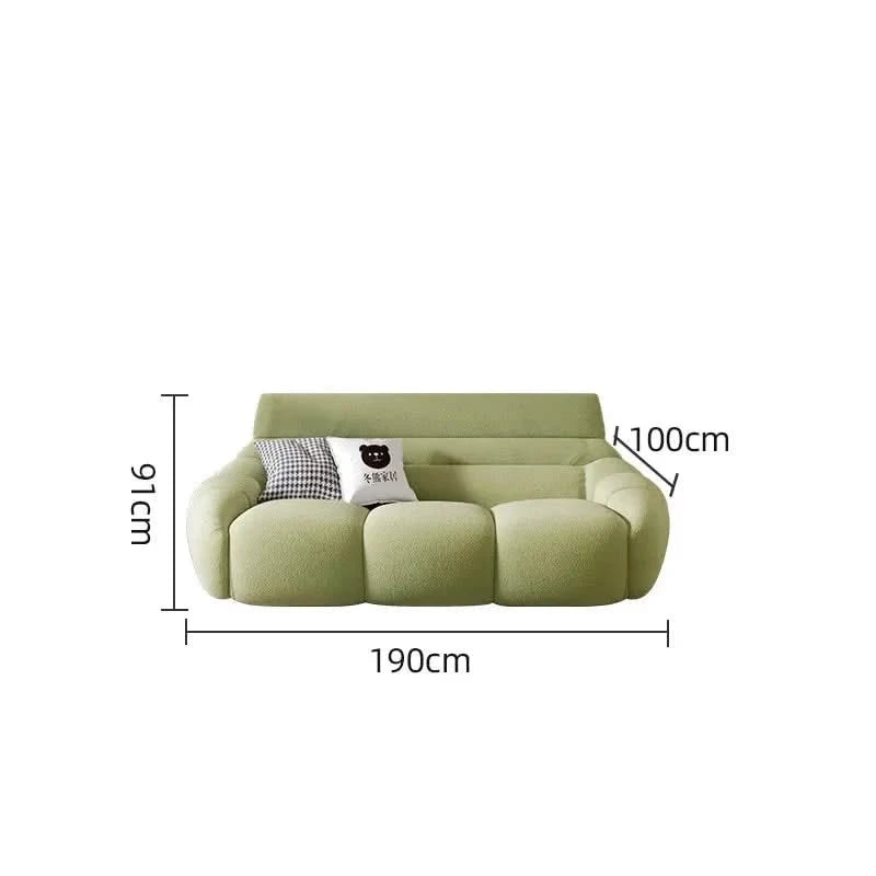 Mid Century Lazy Couch Sofa Set-ChandeliersDecor.com