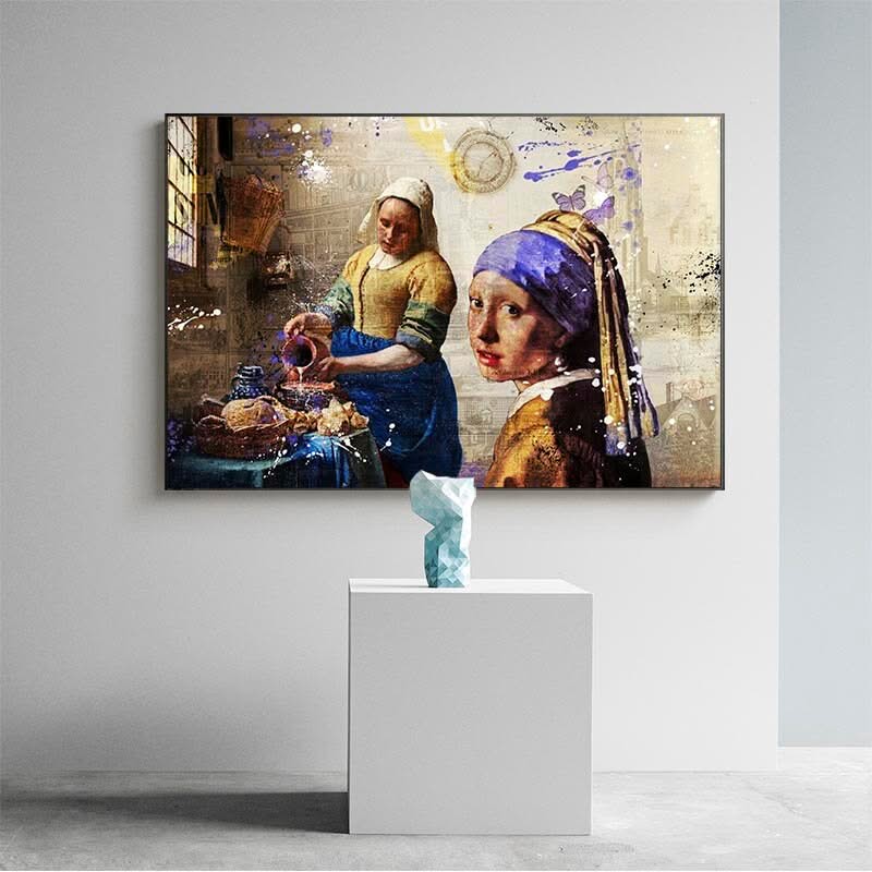 Milkmaid Poster: Beautiful Artwork for Art Enthusiasts-ChandeliersDecor.com