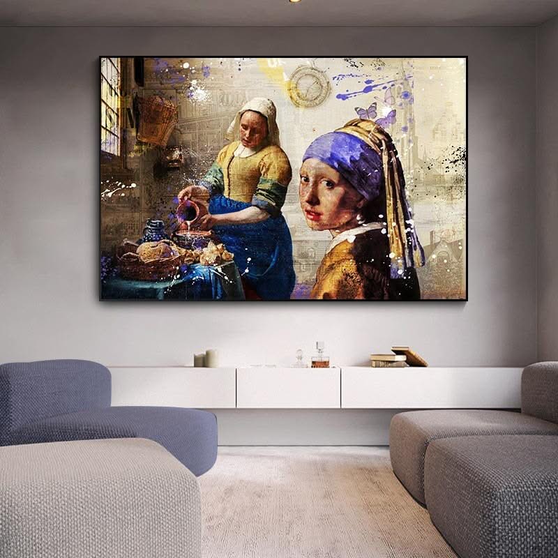 Milkmaid Poster: Beautiful Artwork for Art Enthusiasts-ChandeliersDecor.com