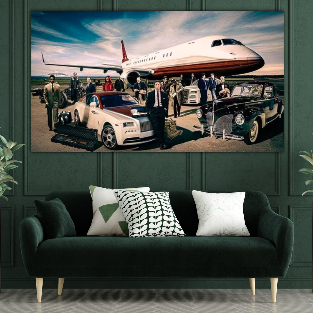 Millionaire Gang - Godfather Scarface Poster-ChandeliersDecor.com