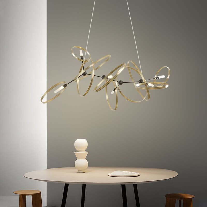 Minimalism Rings Chandelier – Exquisite Design & Style-ChandeliersDecor.com