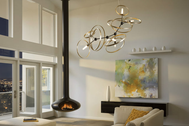 Minimalism Rings Chandelier – Exquisite Design & Style-ChandeliersDecor.com