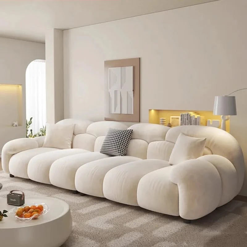 Minimalist Lazy Luxury Living Room Sofa Set-ChandeliersDecor.com