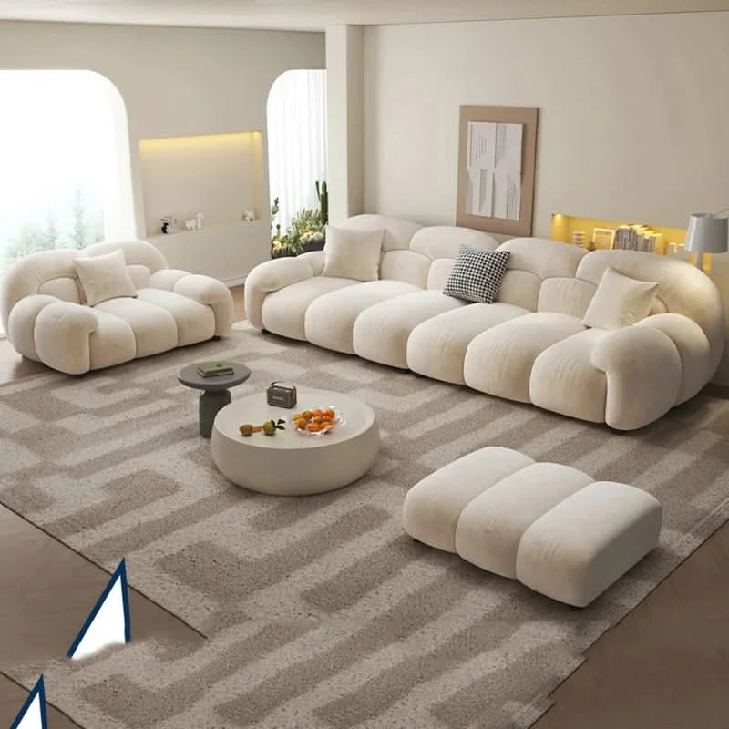 Minimalist Lazy Luxury Living Room Sofa Set-ChandeliersDecor.com