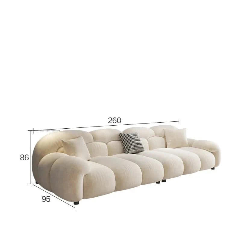 Minimalist Lazy Luxury Living Room Sofa Set-ChandeliersDecor.com