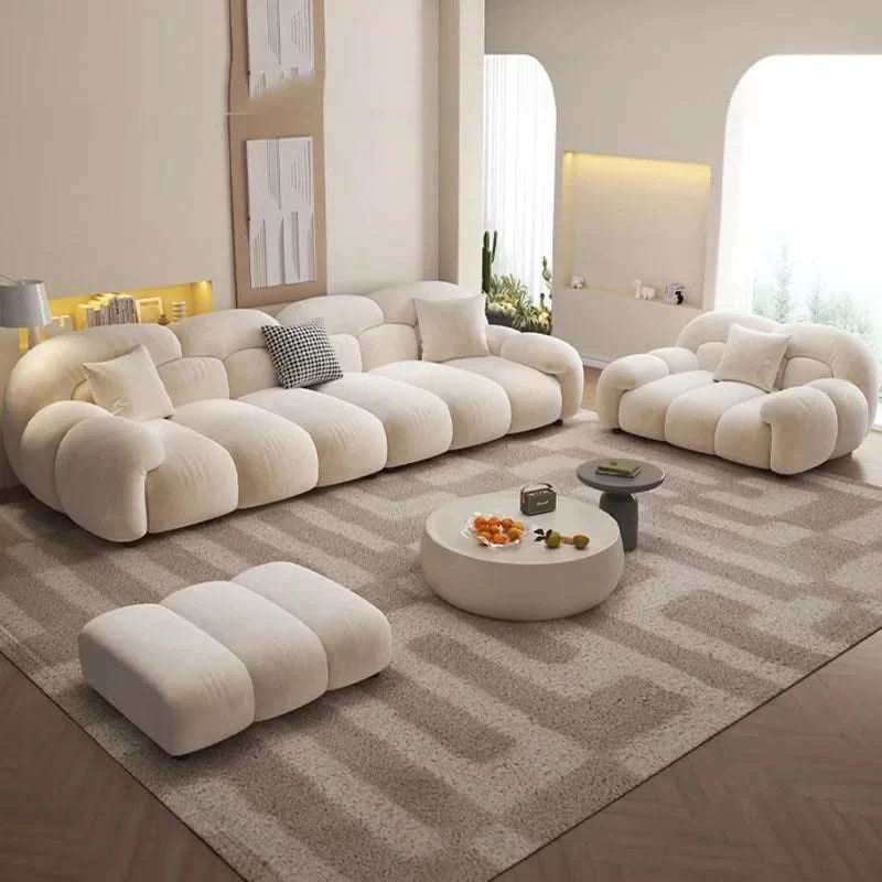Minimalist Lazy Luxury Living Room Sofa Set-ChandeliersDecor.com