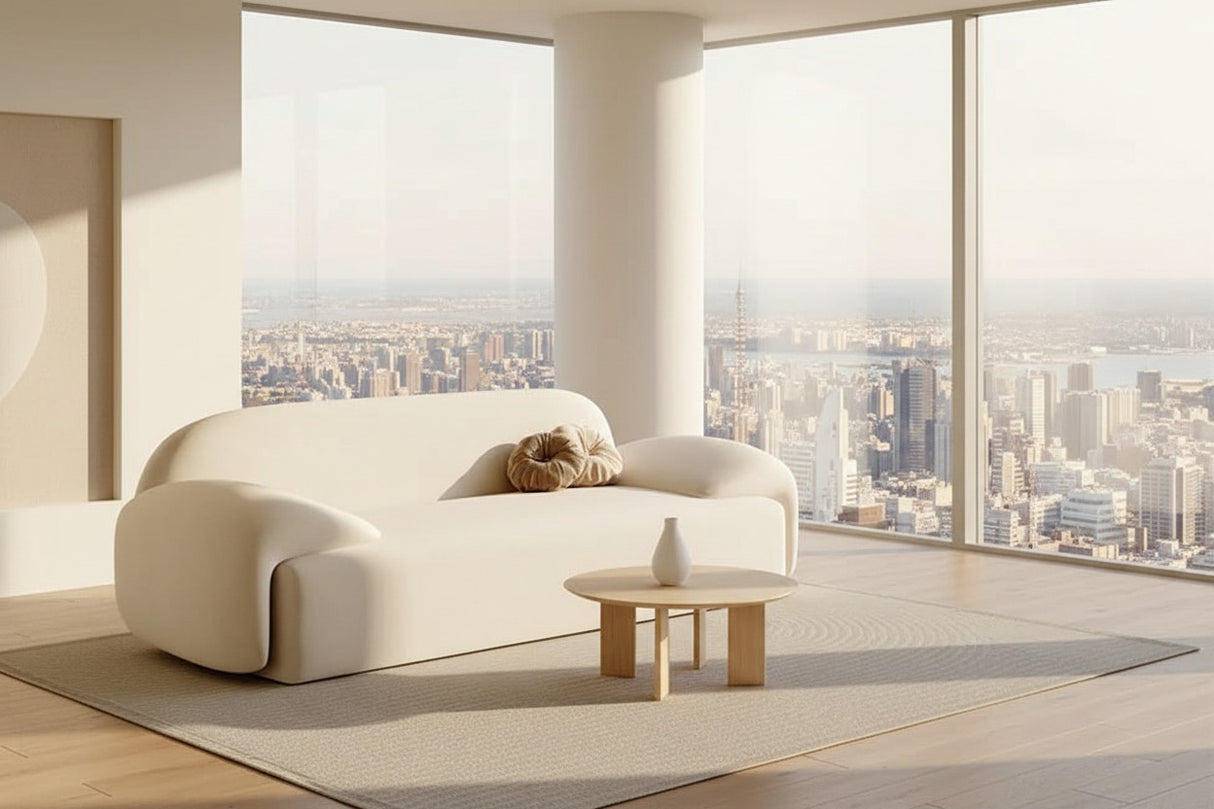 Minimalist Long Italian Designer Sofa Set – Modern Masterpiece-ChandeliersDecor.com