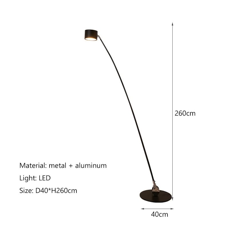 ChandeliersDecor.com-Floor Lamp-Minimalist Long Pole Floor Lamp: Sleek and Stylish Lighting
