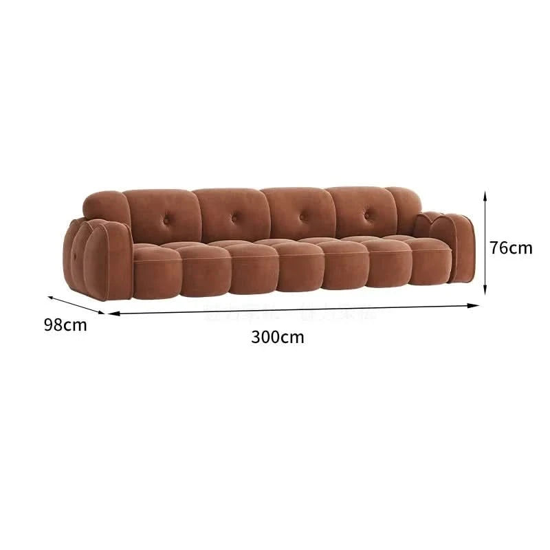 ChandeliersDecor.com-Sofa Set-Minimalist Luxe Luxury Lazy Sofa Set