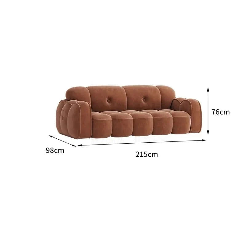 ChandeliersDecor.com-Sofa Set-Minimalist Luxe Luxury Lazy Sofa Set