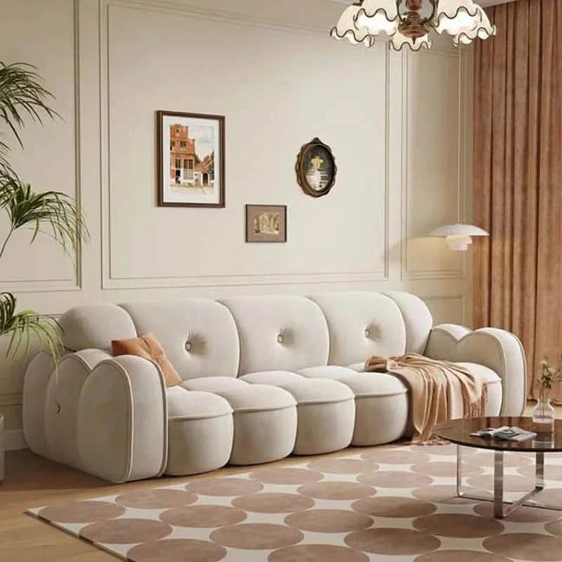 ChandeliersDecor.com-Sofa Set-Minimalist Luxe Luxury Lazy Sofa Set