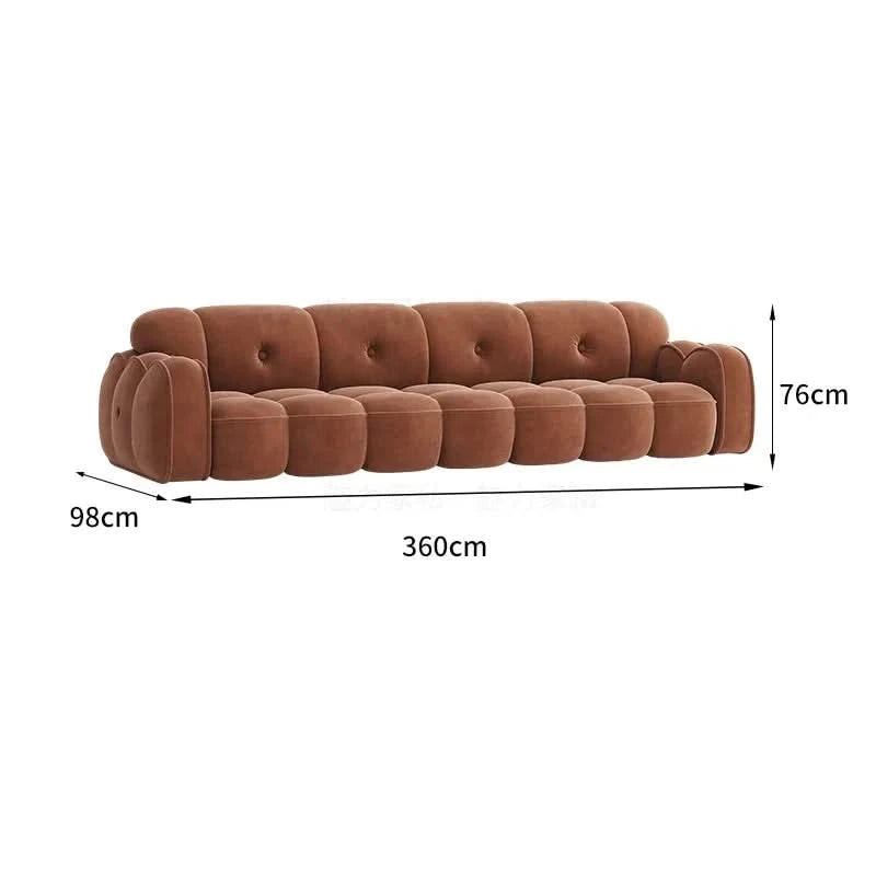 ChandeliersDecor.com-Sofa Set-Minimalist Luxe Luxury Lazy Sofa Set