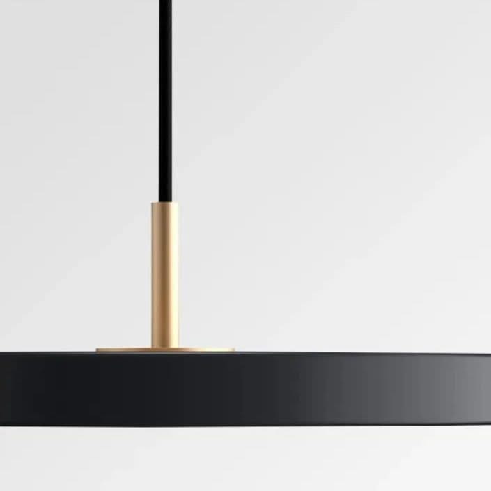 Minimalist Metal Plate Asteria Pendant Hanging Light-ChandeliersDecor.com