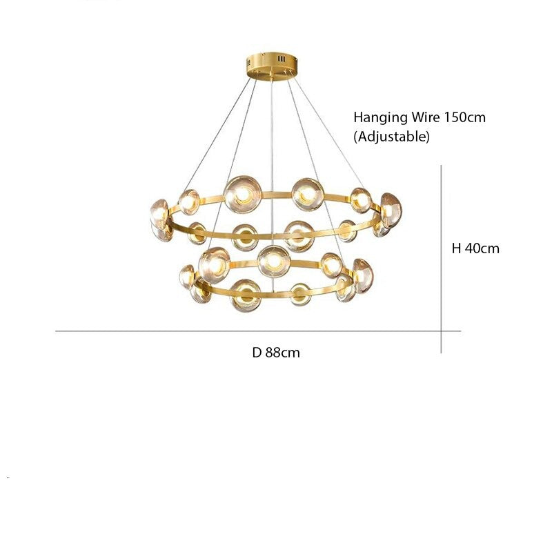 ChandeliersDecor.com-Chandeliers-Minimalist Pendant Chandelier: Modern Lighting Solution