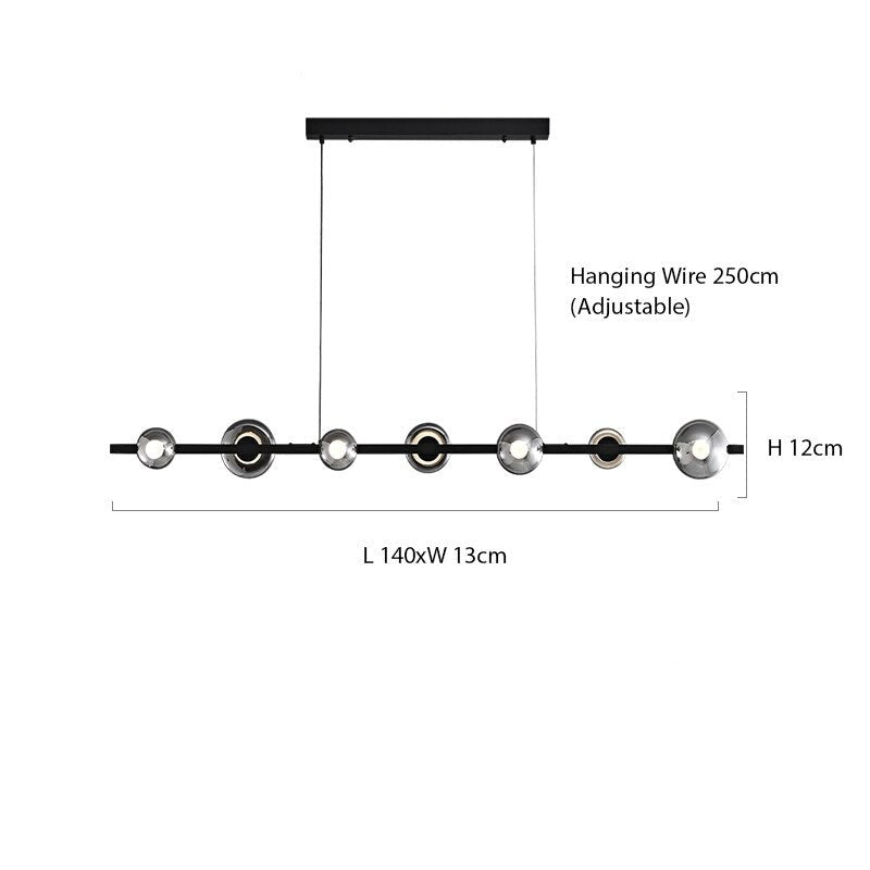 ChandeliersDecor.com-Chandeliers-Minimalist Pendant Chandelier: Modern Lighting Solution