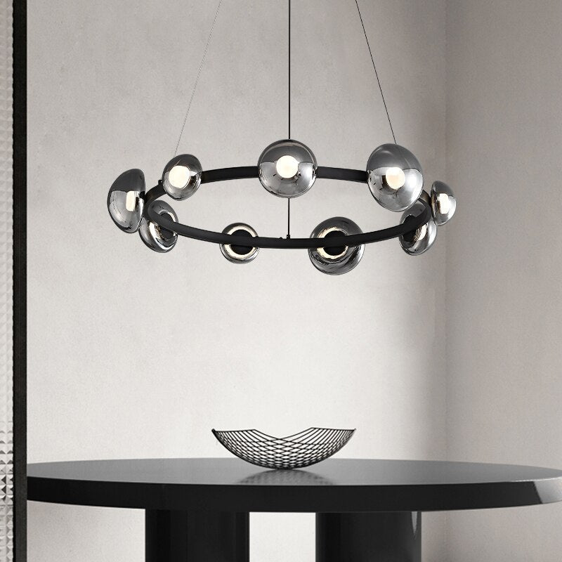 ChandeliersDecor.com-Chandeliers-Minimalist Pendant Chandelier: Modern Lighting Solution