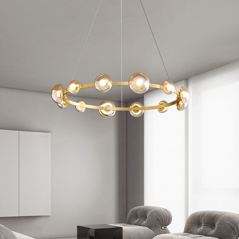 ChandeliersDecor.com-Chandeliers-Minimalist Pendant Chandelier: Modern Lighting Solution