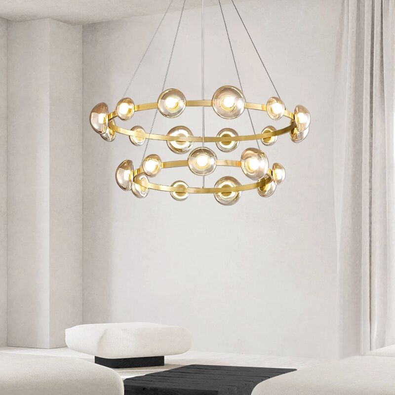 ChandeliersDecor.com-Chandeliers-Minimalist Pendant Chandelier: Modern Lighting Solution