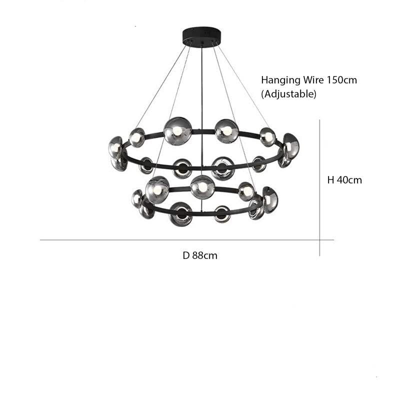 ChandeliersDecor.com-Chandeliers-Minimalist Pendant Chandelier: Modern Lighting Solution