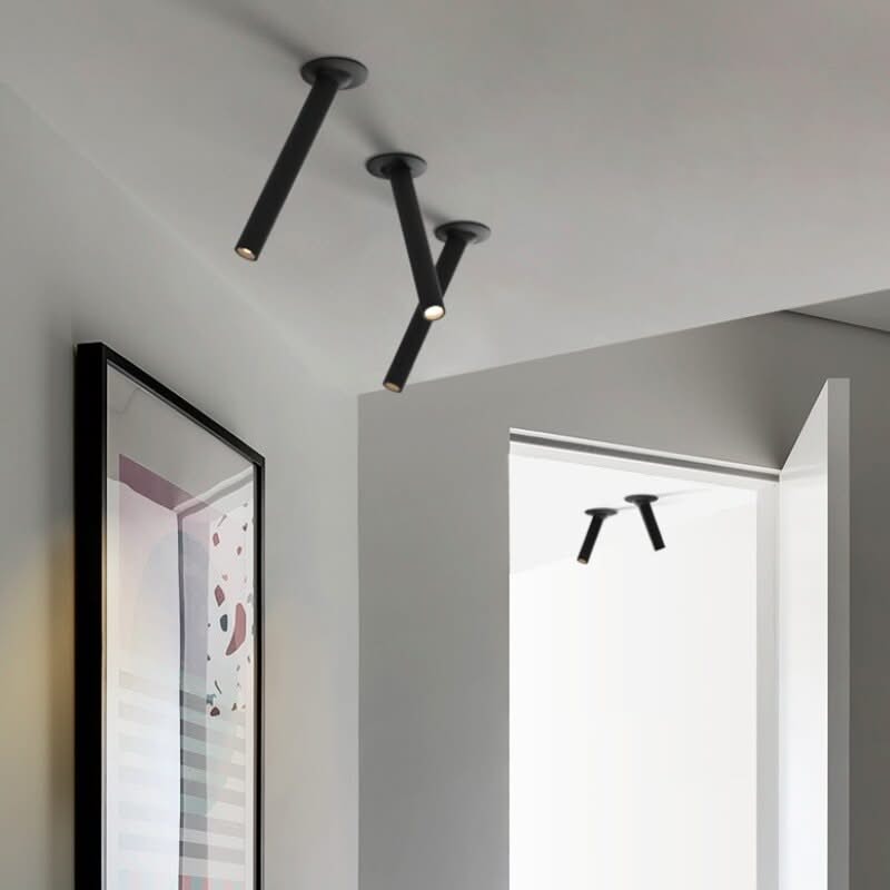 Minimalist Pipe Tube Ceiling Lighting - Illuminate Space-ChandeliersDecor.com