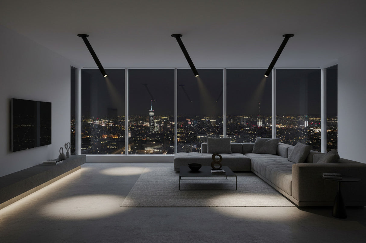 Minimalist Pipe Tube Ceiling Lighting - Illuminate Space-ChandeliersDecor.com