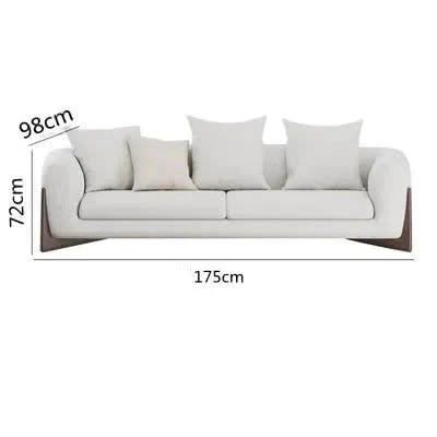 Minimalist XXL Wood Arches Sofa Set-ChandeliersDecor.com