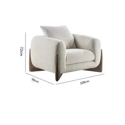 Minimalist XXL Wood Arches Sofa Set-ChandeliersDecor.com