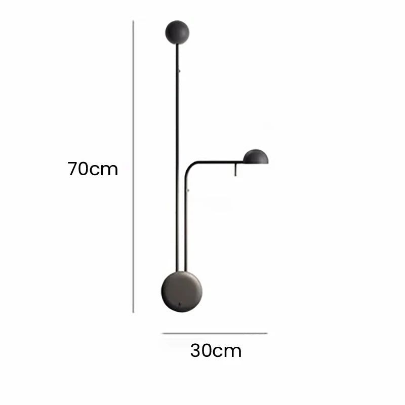 ChandeliersDecor.com-Wall Lights-Minimalistic Pin Wall Light - Elegant Lighting Decor