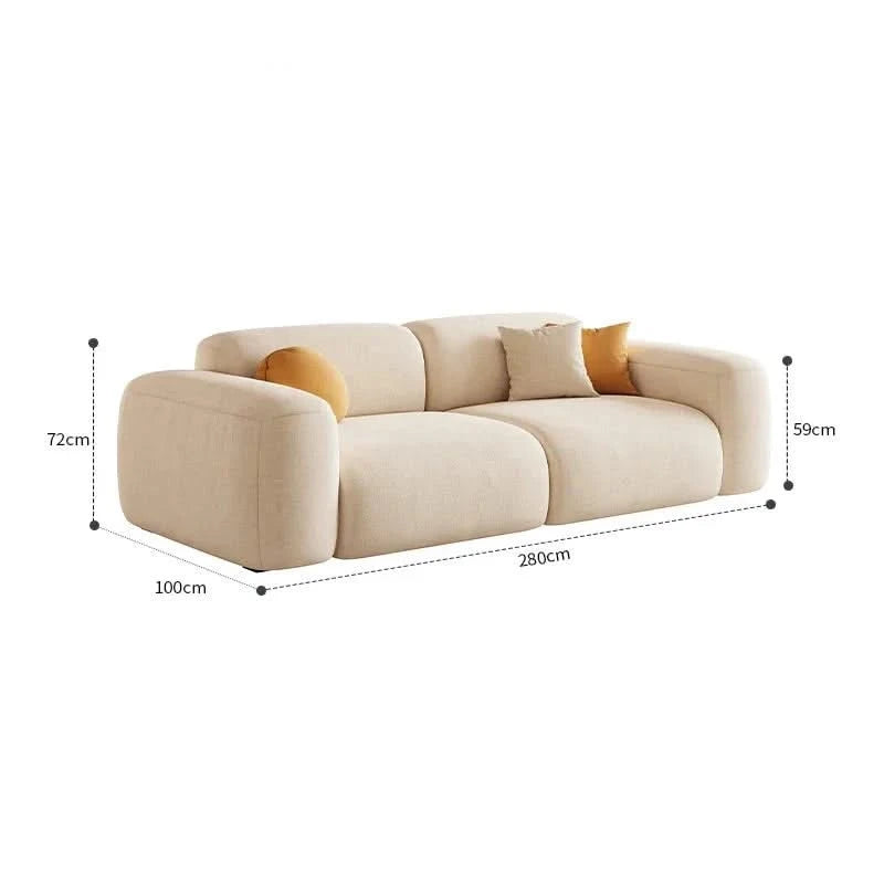 Minimalistic Relaxing Lounge Sofa Set-ChandeliersDecor.com