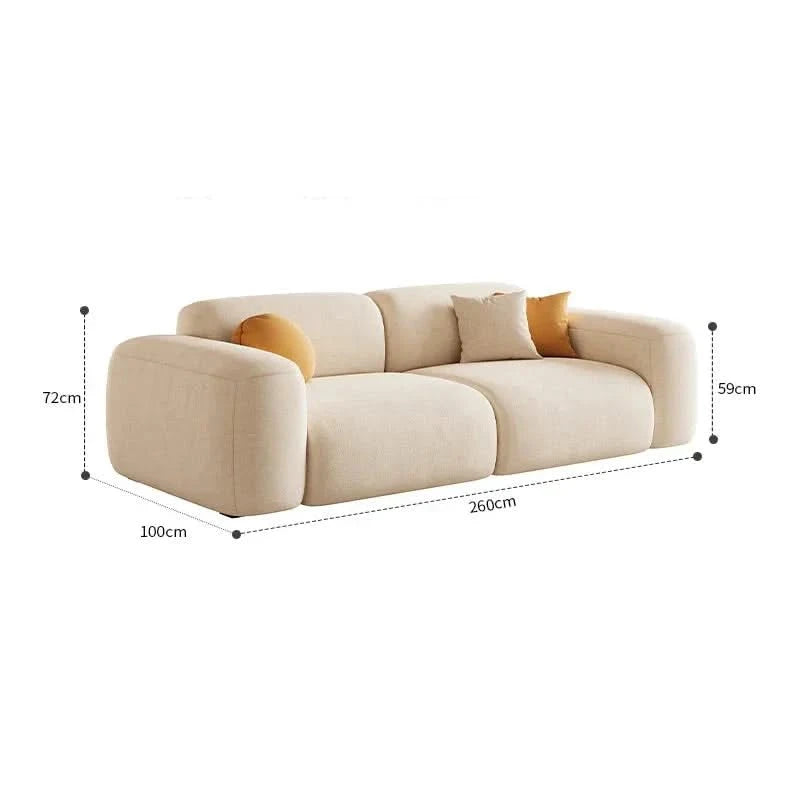 Minimalistic Relaxing Lounge Sofa Set-ChandeliersDecor.com
