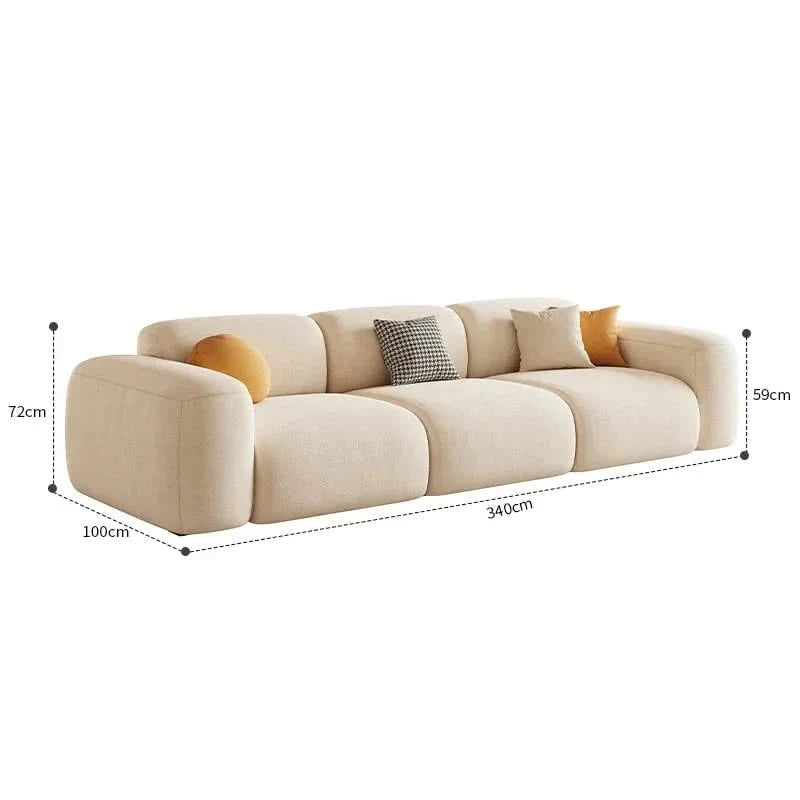 Minimalistic Relaxing Lounge Sofa Set-ChandeliersDecor.com