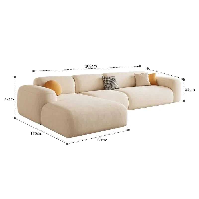 Minimalistic Relaxing Lounge Sofa Set-ChandeliersDecor.com