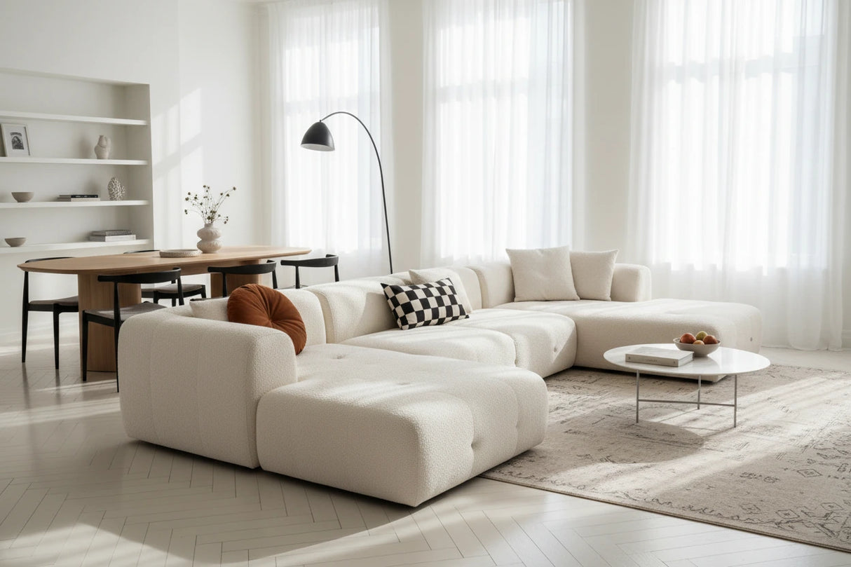 Minimalistic Relaxing Lounge Sofa Set-ChandeliersDecor.com