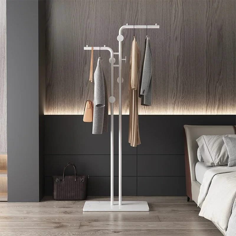Minimalistic Rod Clothes Coat Hanging Rail Rack-ChandeliersDecor.com