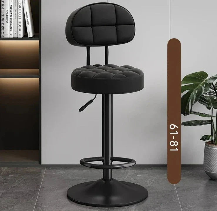ChandeliersDecor.com-Bar Stools-Minimalistic Swivel Bar Stool Adjustable