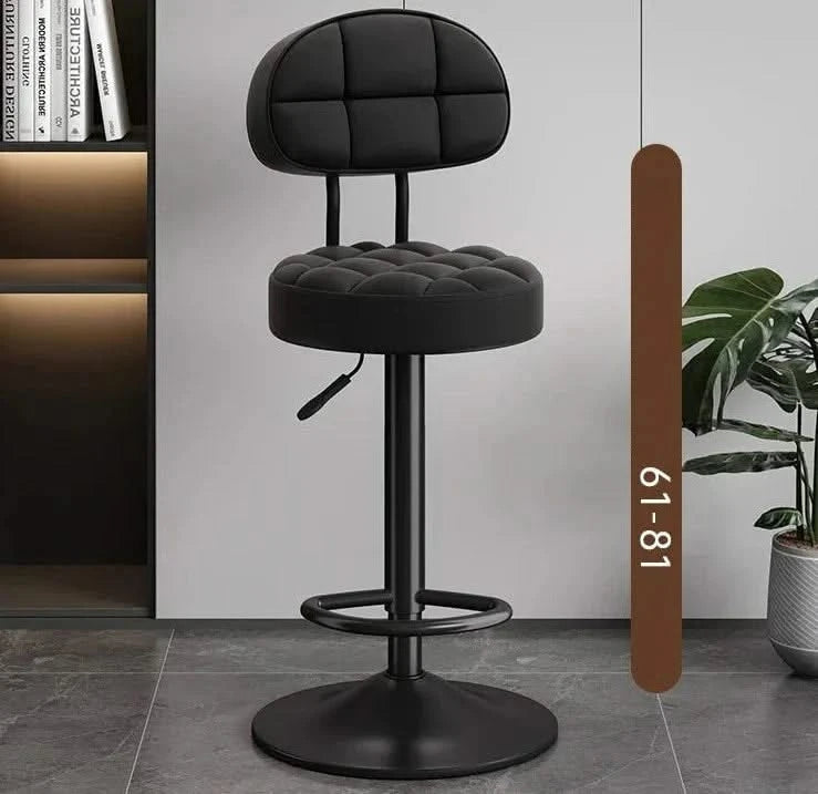 Minimalistic Swivel Bar Stool Adjustable-ChandeliersDecor.com